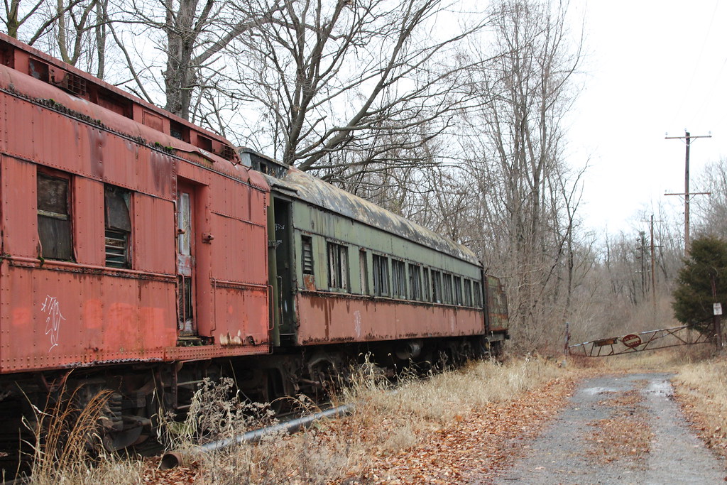 Abandoned Trains New Hope, PA Flickr
