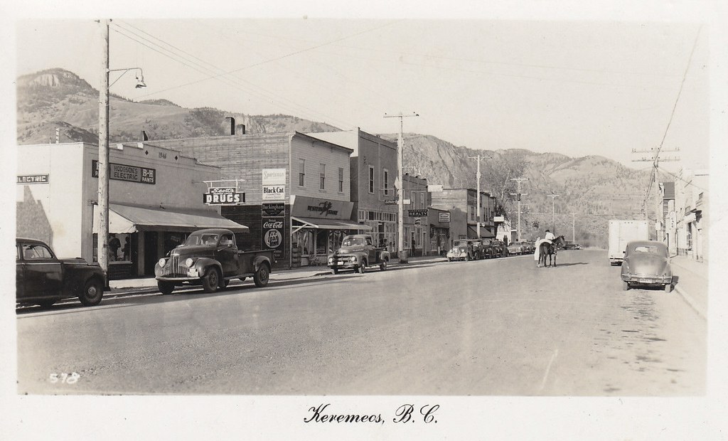 Postcard Keremeos, BC, 1951 "Keremeos, B. C." Post Card. … Flickr