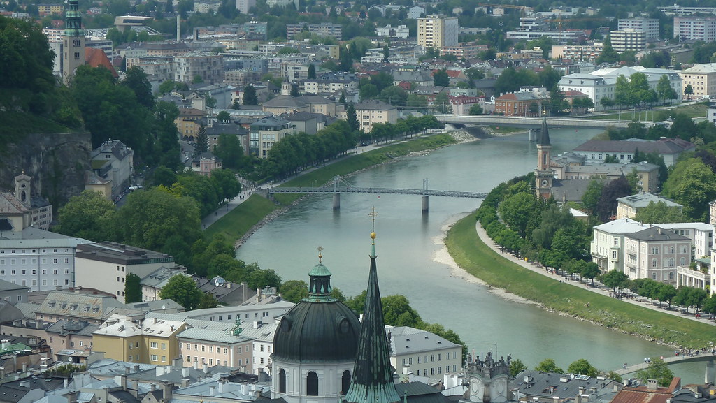 Salzburg Heights View from Castle, Salzburg Mark Flickr