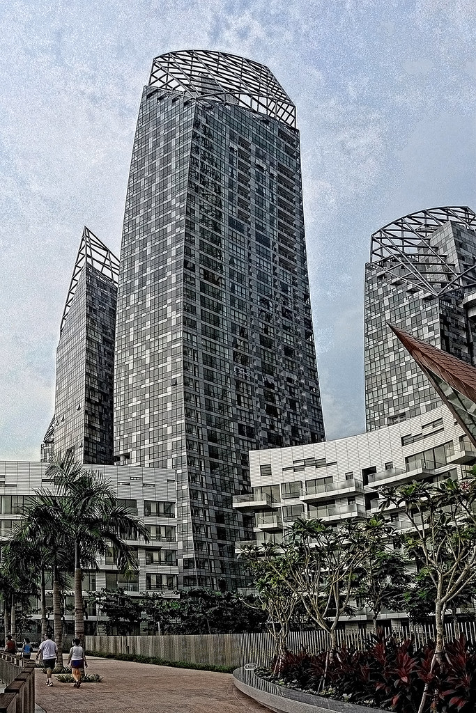 Reflections at Keppel Bay The waterfront apartments of Ref… Flickr
