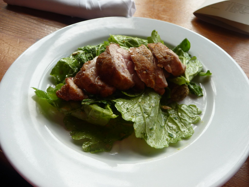 Cow sweetbreads from Clyde Common. A much bigger