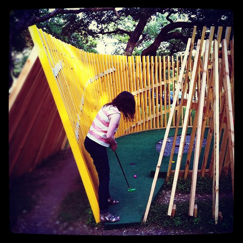 Art museum mini golf! Nate Will Flickr