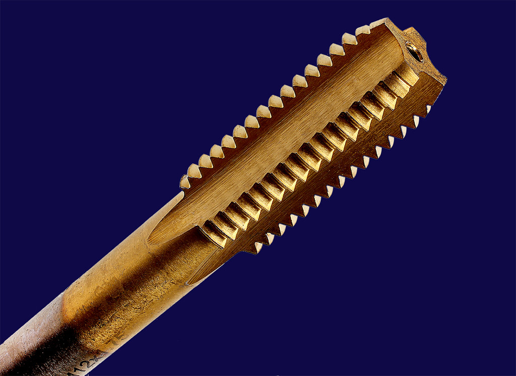 12 mm Plug Tap Trial piece using a different aspect and li… Flickr