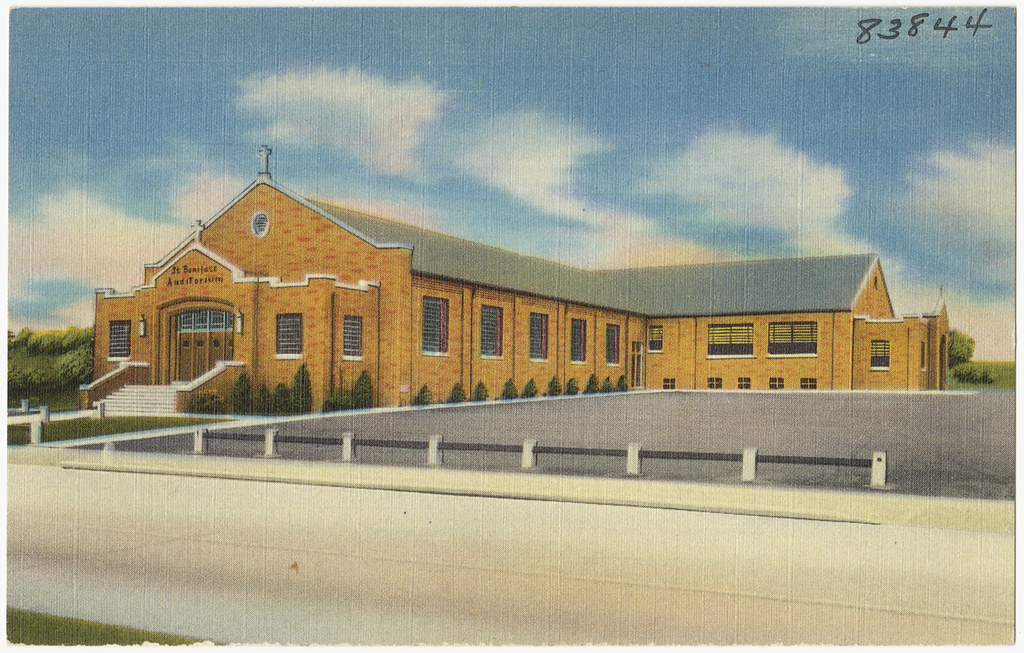 St. Boniface School and Auditorium, Elmont Road, Elmont, L… Flickr