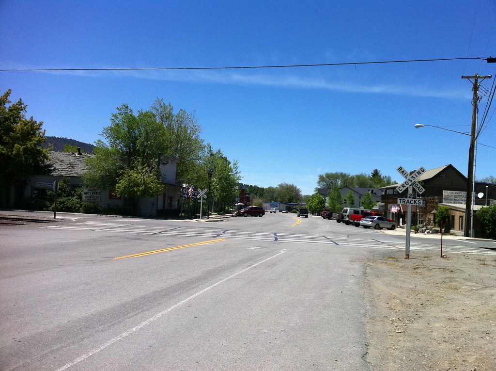 Main Street in Loyalton, CA Sierra Buttes Trail Stewardship Flickr