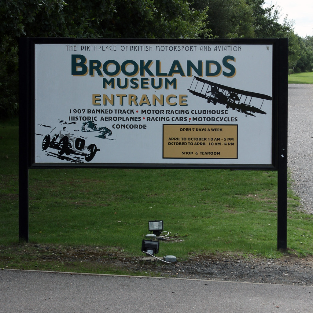 BROOKLANDS MUSEUM ENTRANCE Brooklands Museum Weybridge, Su… Flickr