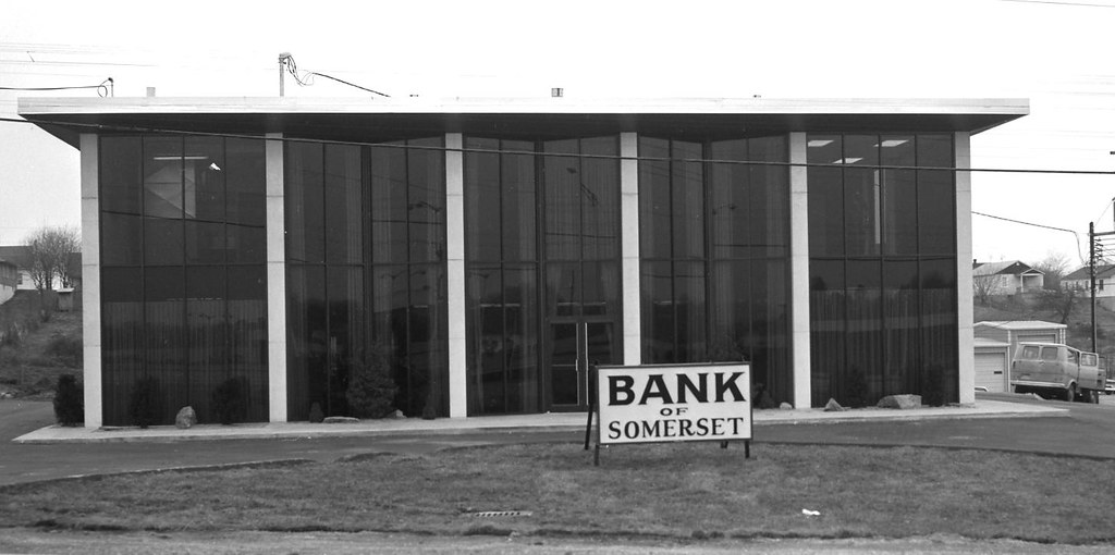 Bank of Somerset Bank of Somerset 12/1/70 Photograph tak… Flickr