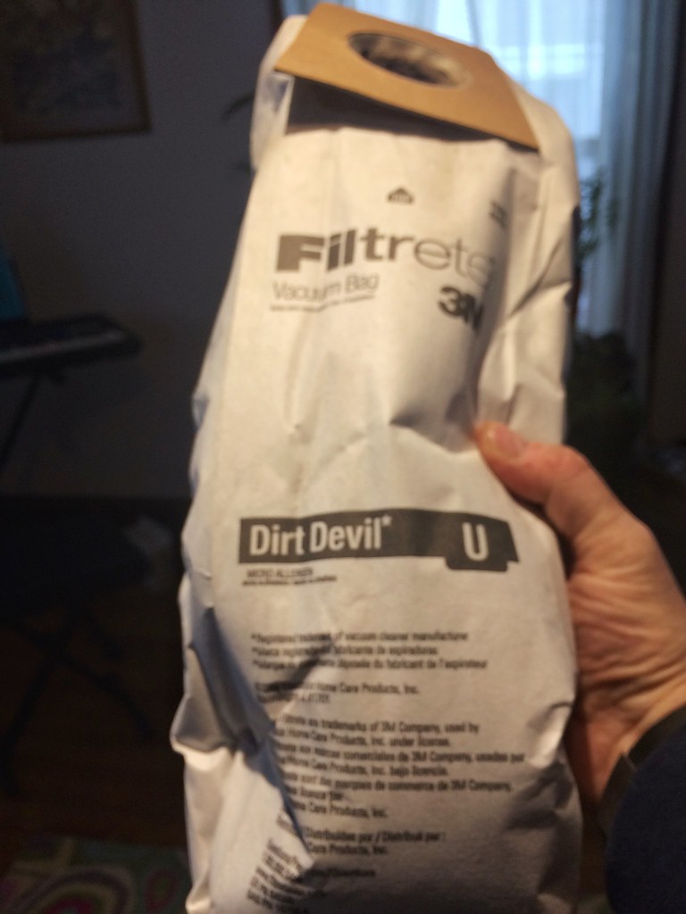 Full Vacuum Cleaner Bag Dirt Devil U Steven Depolo Flickr