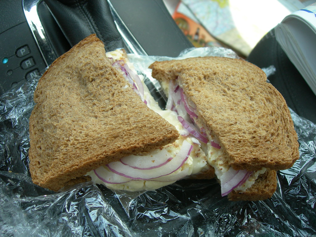 Limburger & Onion Sandwich When in Monroe, Wisconsin, you … Flickr