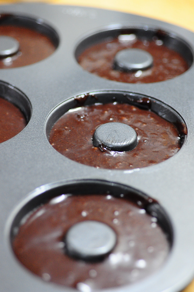 Dark Chocolate Fudge Doughnut Cakes Recipe Edible Garden (Nags) Flickr