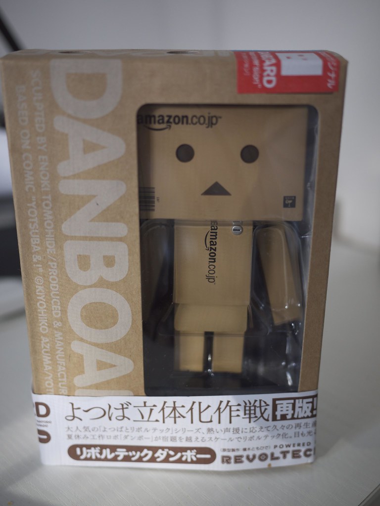 Amazon Danbo (Danboard) by Revoltech Still in the box! Thi… Flickr