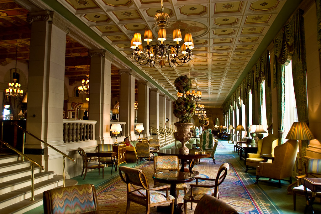The Breakers Hotel Palm Beach, FL The ornate lobby area … Flickr