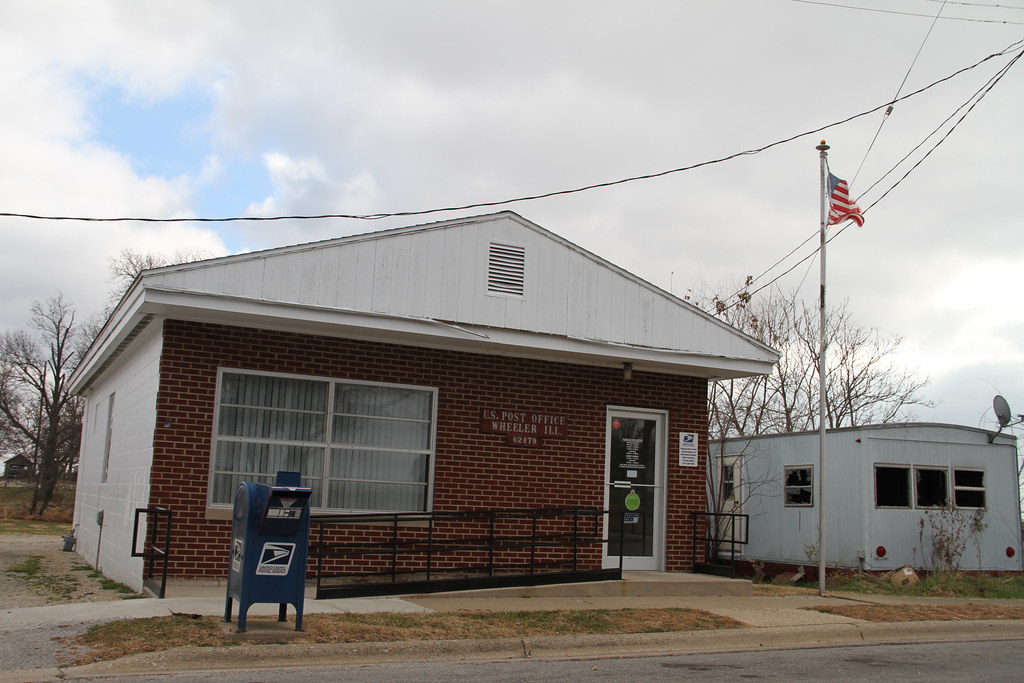 Wheeler IL, Wheeler Illinois, Post Office, 62479, Jasper C… Flickr