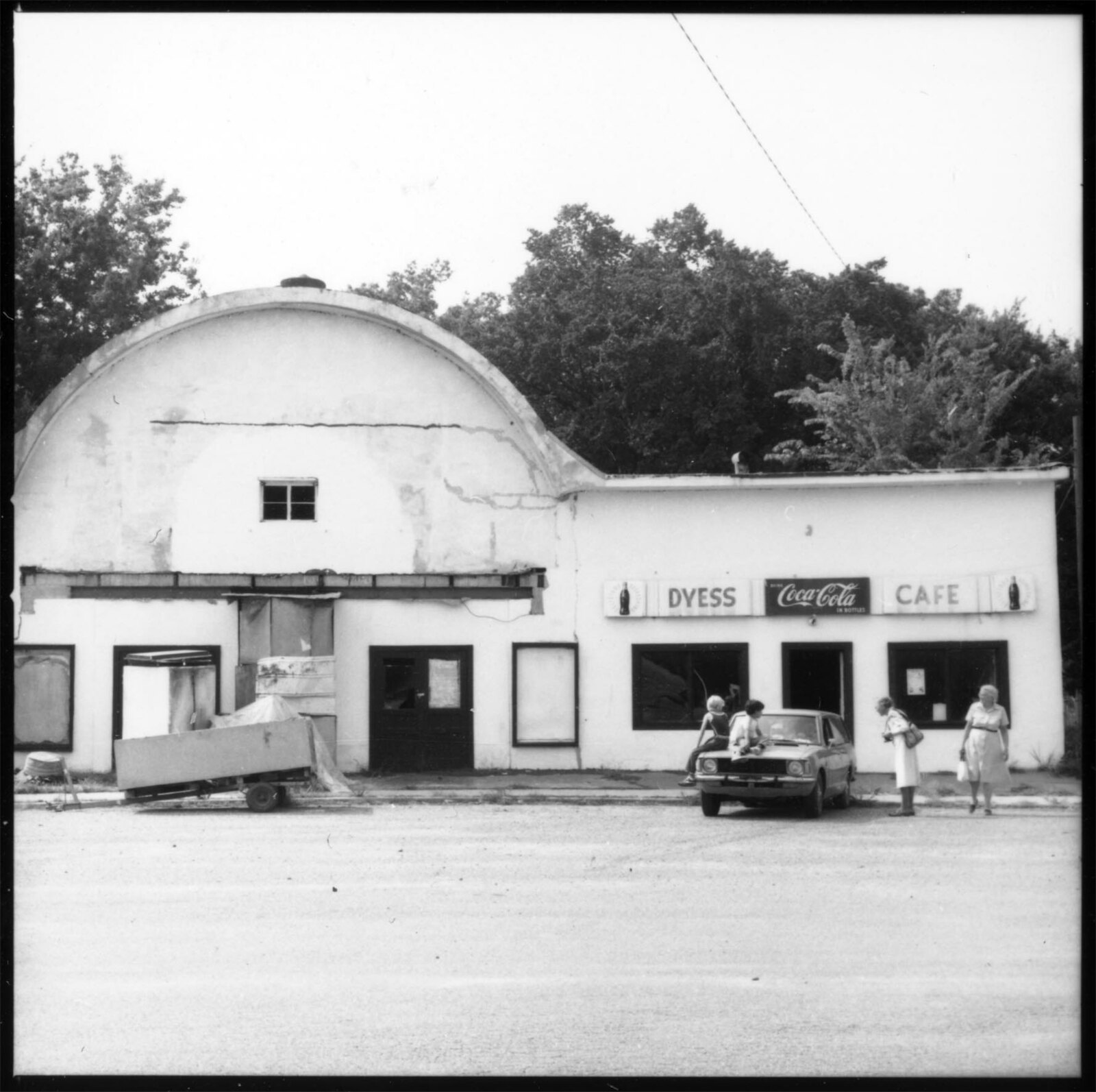 Dyess Colony, Administration building and theatre Flickr