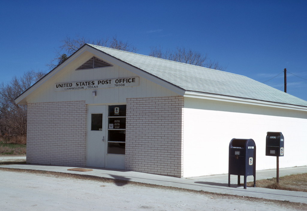 Campbellton Post Office (zip 78008), TX (1975) The Douglas Campbell