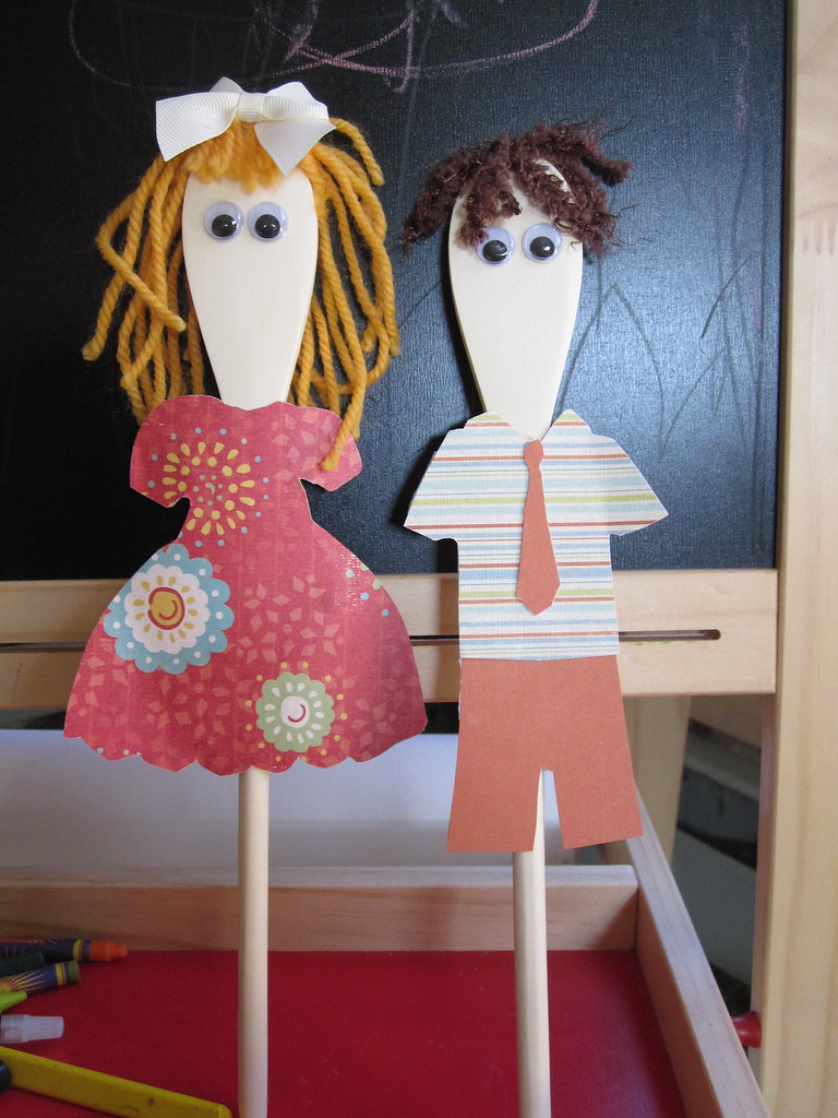 wooden spoon puppets These were used in my interview for m… Flickr