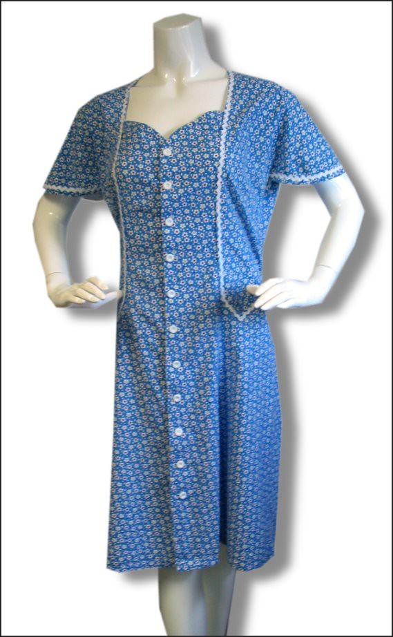 1930'S STYLE HOUSE FROCK 1930's Style Dress reproduced usi… Flickr