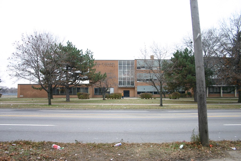 Osborn High School Michigan State Historic Preservation Office Flickr