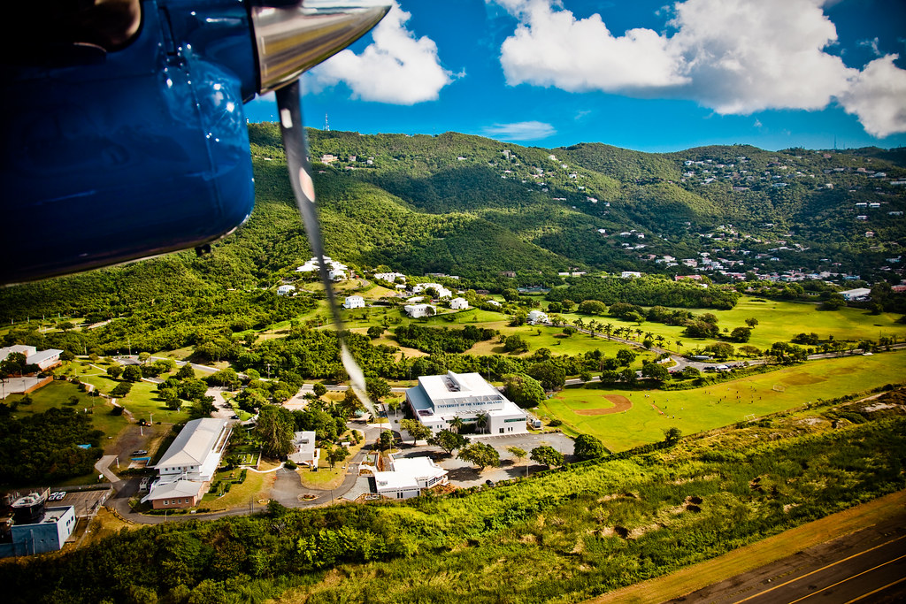St. Thomas, USVI Flying from St. Thomas USVI to Puerto Ric… Breezy