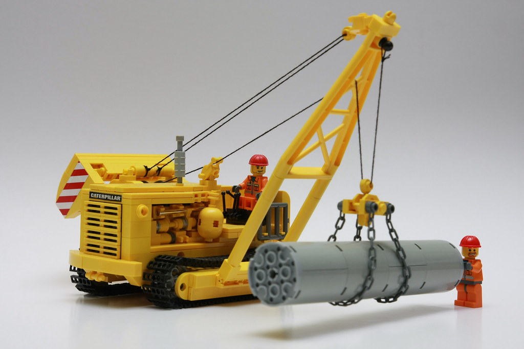 Cat pipe layer Caterpillar 572C Side Boom Pipe layer. MINI… Flickr