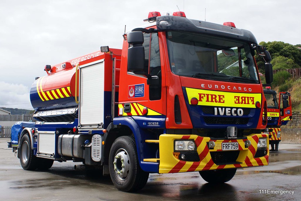 NZ Fire Service Prototype Water Tanker a photo on Flickriver