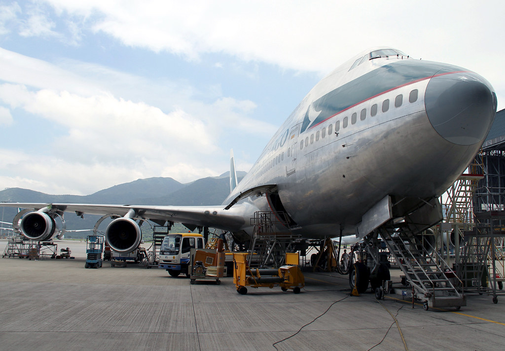 B747400F Cathay Pacific Cargo Silver Bullet BHUR VHHH a