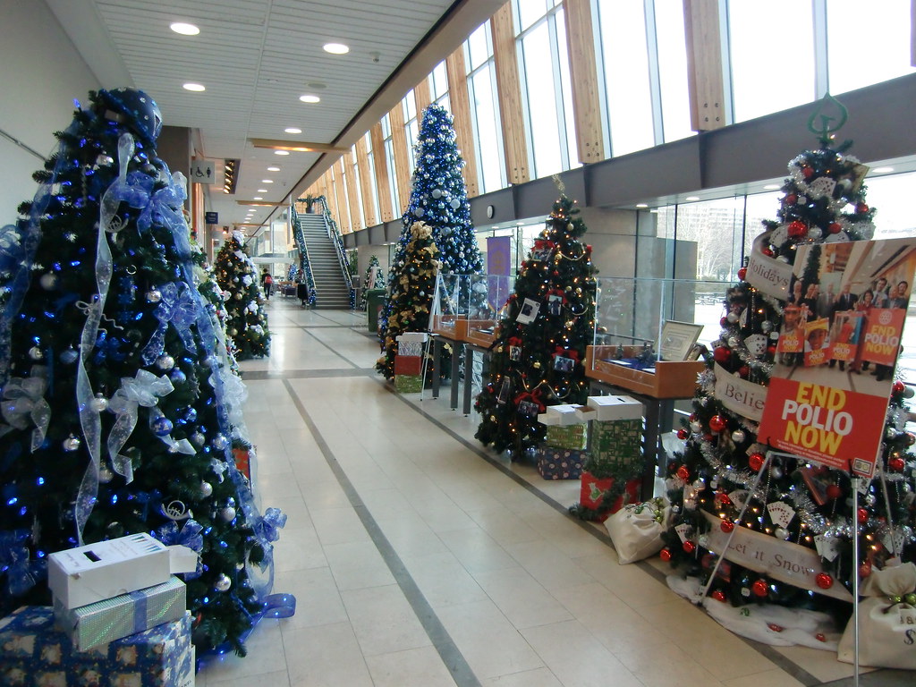 Christmas trees Richmond City Hall Bob_2006 Flickr