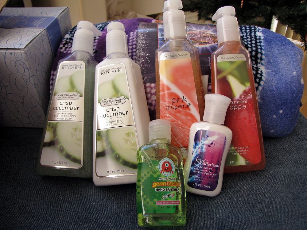 Bath and Body Works Soap, Lotion, and a Hand Sanitizer Flickr