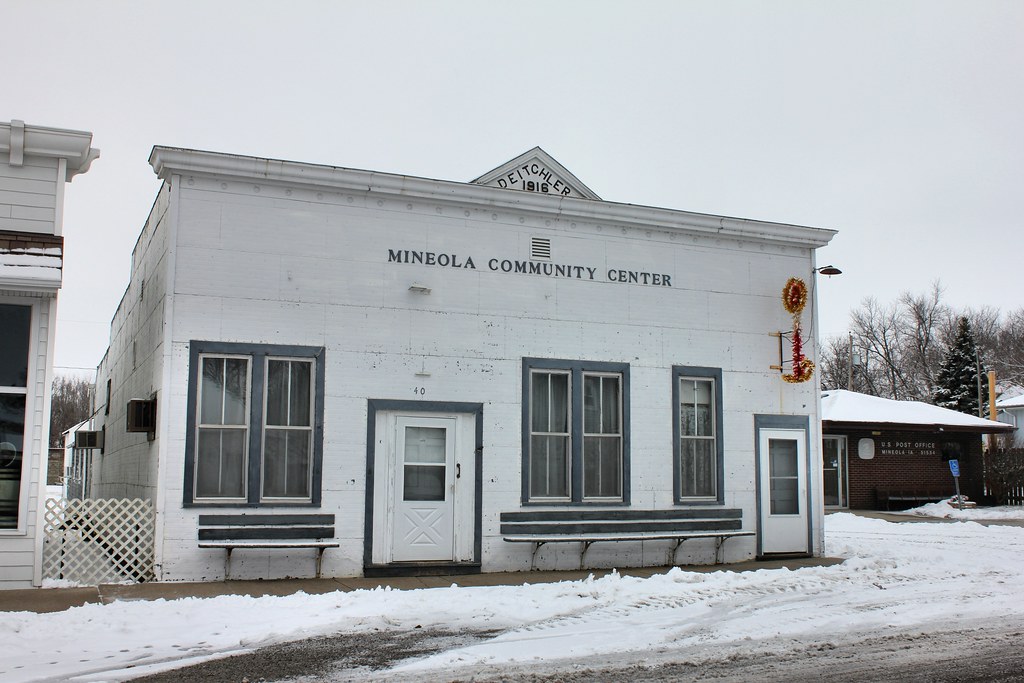 Deitchler Building (Mineola Community Center) Mineola, I… Flickr