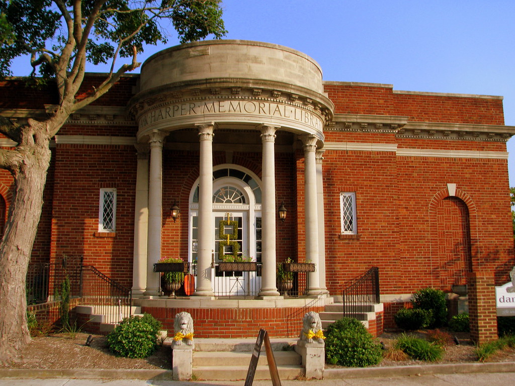 Harper Memorial Library Maryville, TN. Listed on the Natio… Flickr
