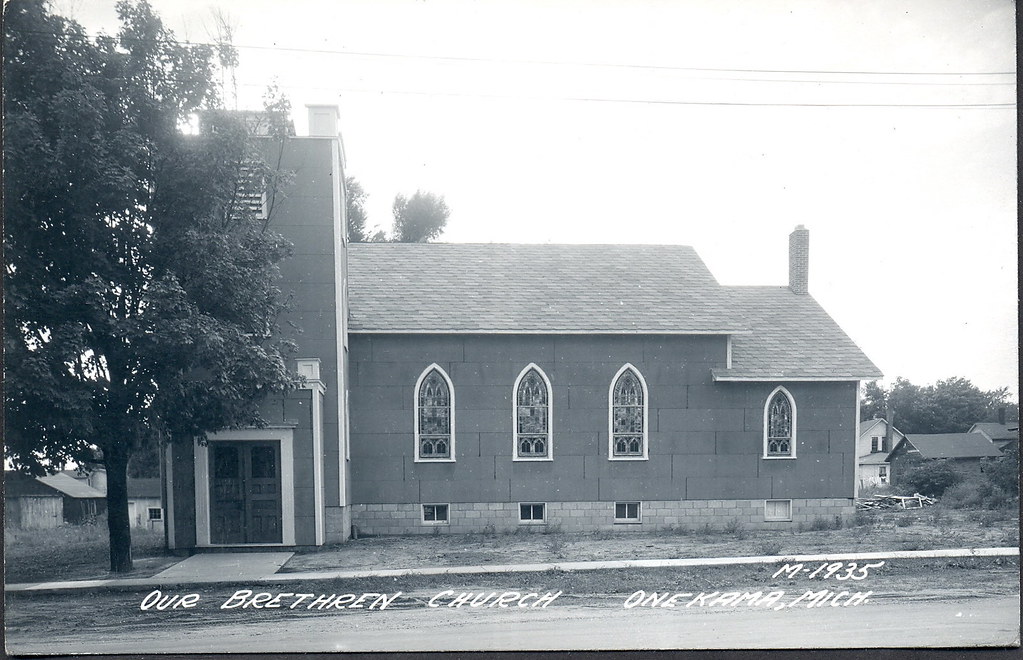 NW MI Church Onekama Our Brethren Church and View of Villa… Flickr