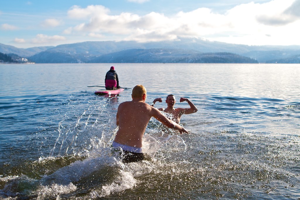 IMG_2626 Polar Bear Plunge Sanders Beach Coeur d'Alene Ida… Flickr