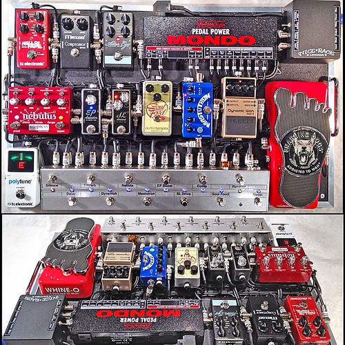 Nice Rack Canada recently built this pedalboard for a loca… Flickr