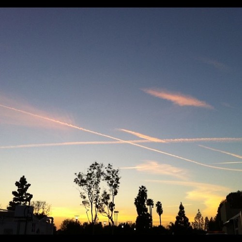 Project 365 10/365 Sunset in Orange County via my iPhone.… Flickr