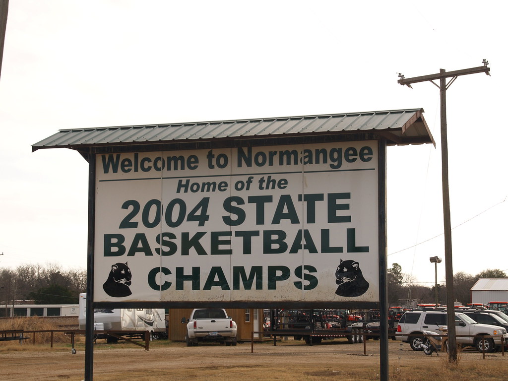 Normangee Texas Old Historic Small Town in 2011 State bask… Flickr