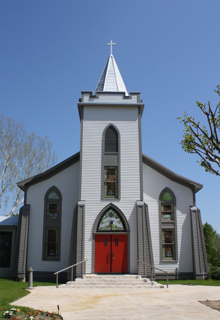 St Mary's German Catholic Painted Church Plantersville,T… Flickr