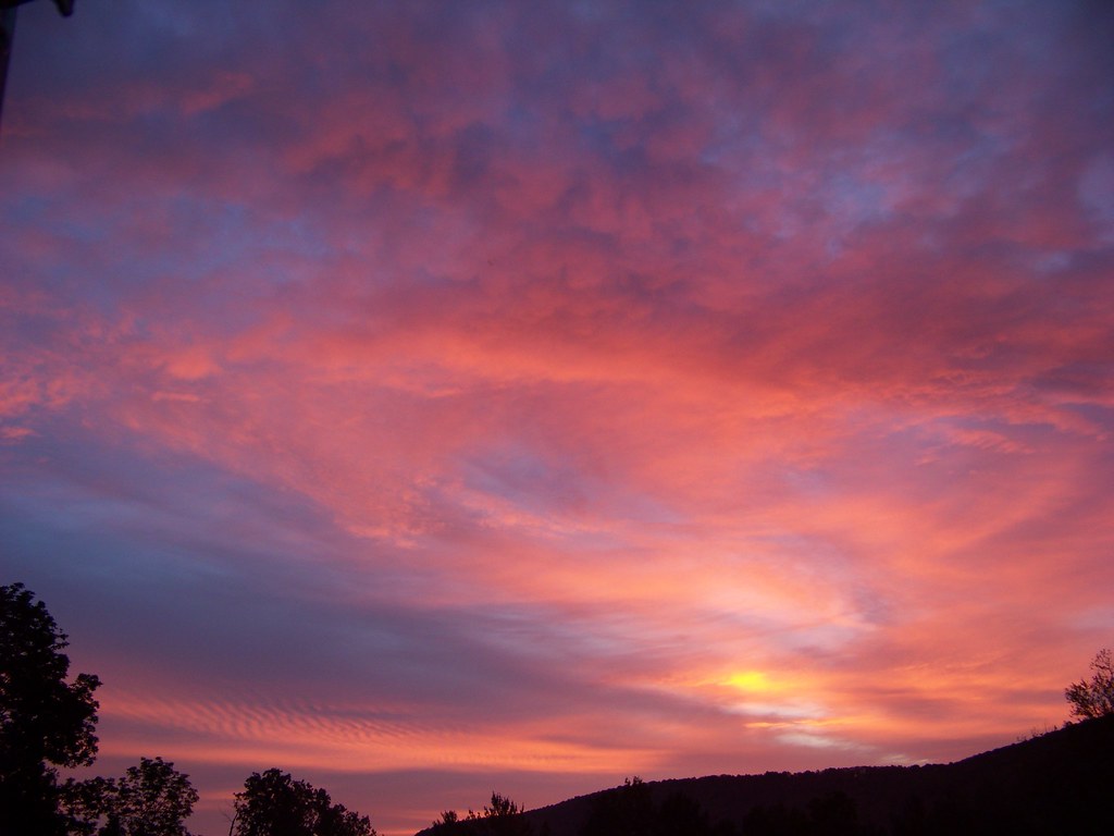 Summer Sunrise, Fly Creek, NY 2010 Early morning beautiful… Flickr