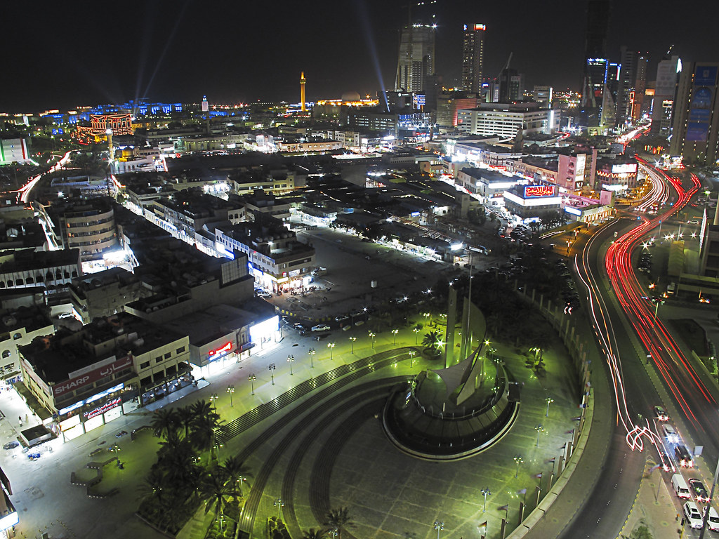 kuwait city at night Camera Canon PowerShot G12 Exposure15… Flickr