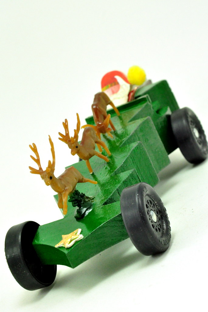 Joe's Christmas Tree Pinewood Derby Car 2011 fwkellys Flickr