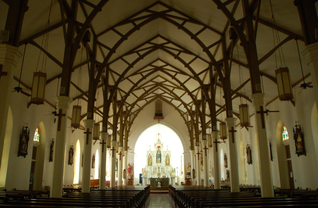 Interior 2 St. Louis Catholic Church, Castroville, Texas… Flickr