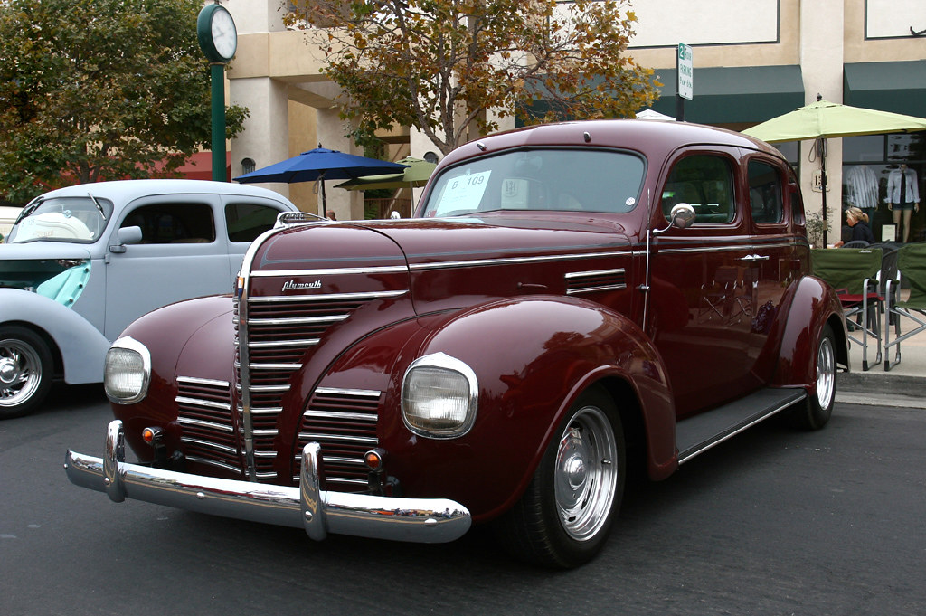 1938 Plymouth Arroyo Grande Village car show, July 31, 201… Brad