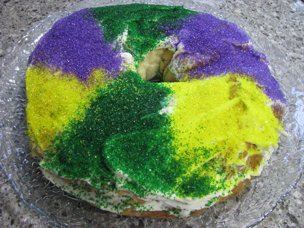King Cake Ok, so I didn't make it. Kroger did. NatalieMaynor Flickr