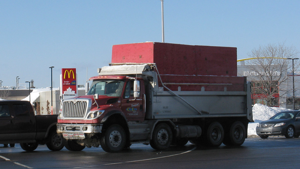 Dump Truck Location Quebec City QC Canada Gerard Donnelly