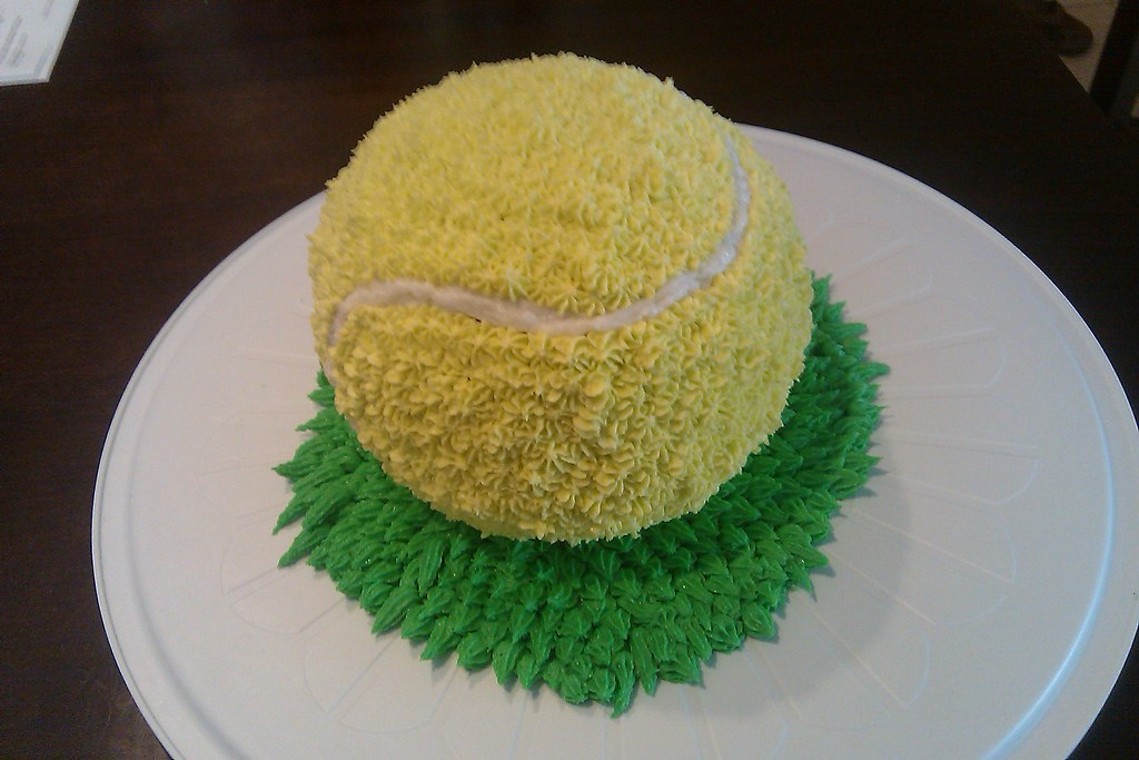 Tennis Ball Cake Tennis Ball Cake Christian Smith Flickr