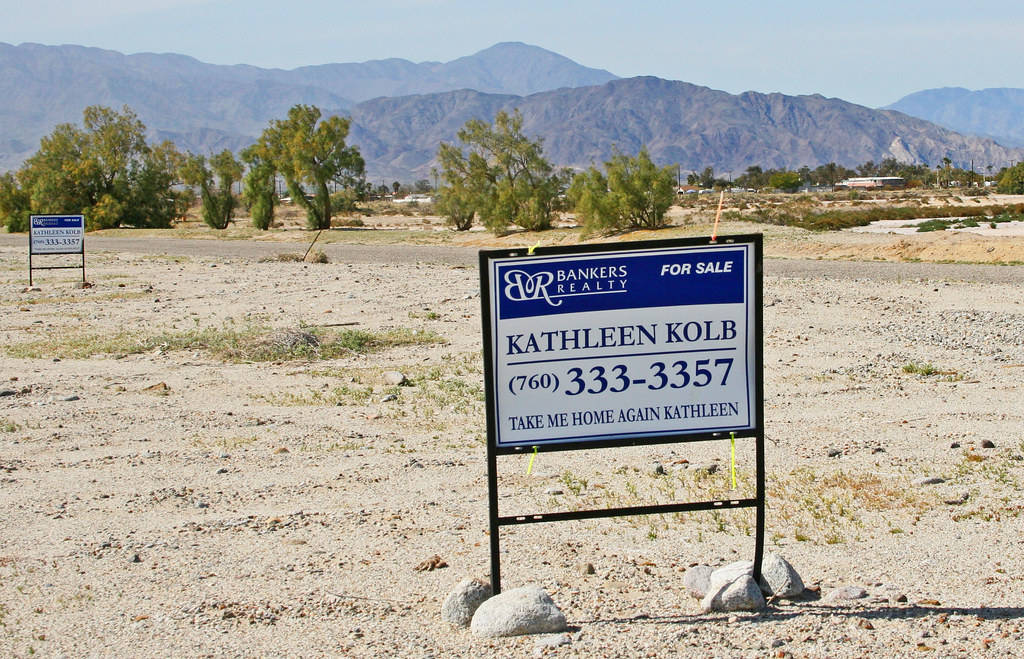 For sale Salton City lot. Terrence Clifford Flickr