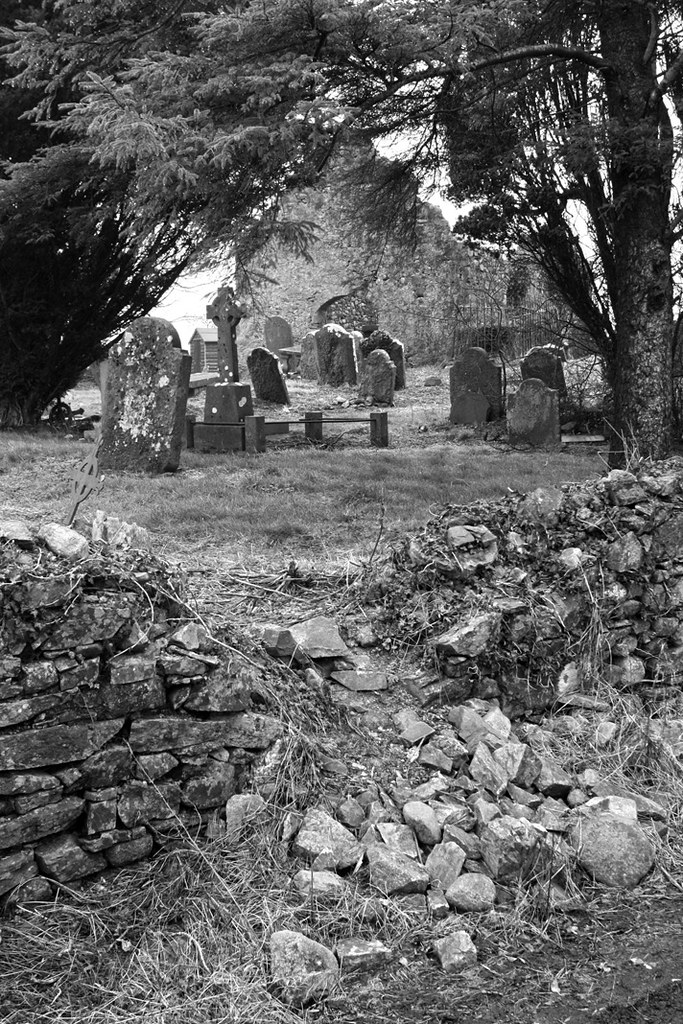 Ballygunner temple burial ground closed since 1963.. B+W a… Flickr