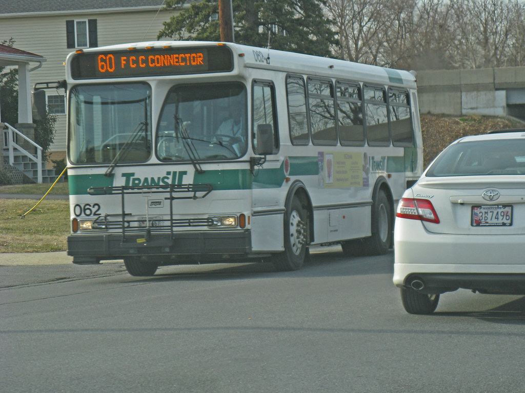 FREDERICK TRANSIT DAIMLER ORION V CITY BUS 062 James Speorl