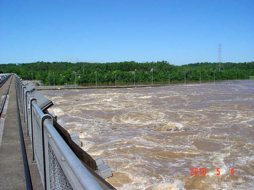 Cumberland River Flood 2010 Barkley Dam, Kentucky Flickr