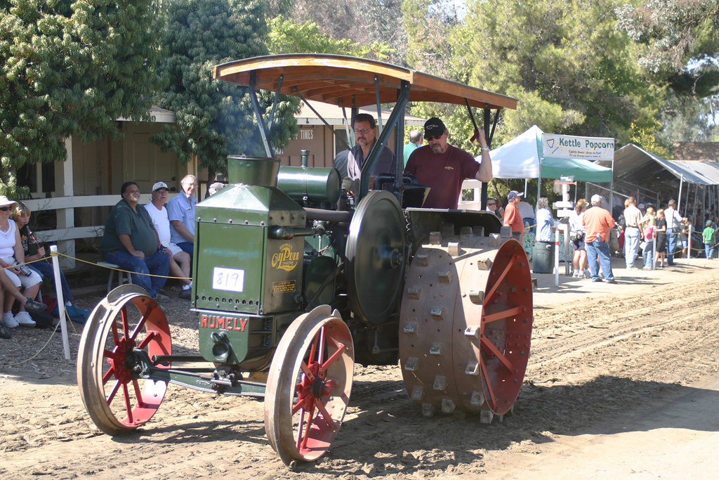Vista - Antique Steam & Gas Engine Museum - Rumely in the … | Flickr