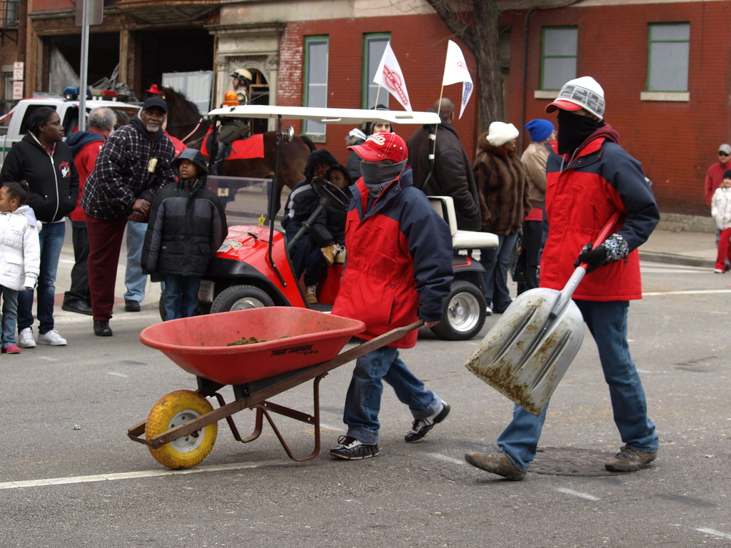 REDS OPENING DAY PARADE* Pooper scoopers gobucks2 Flickr